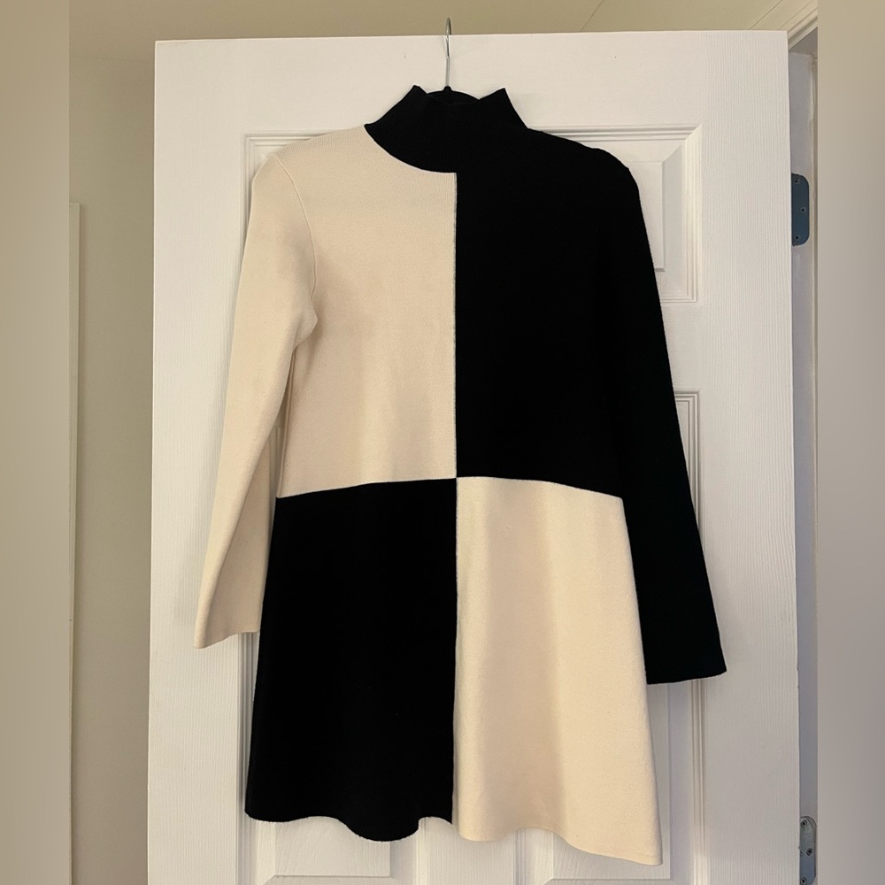 Long Turtle Mock Neck Top/Dress
